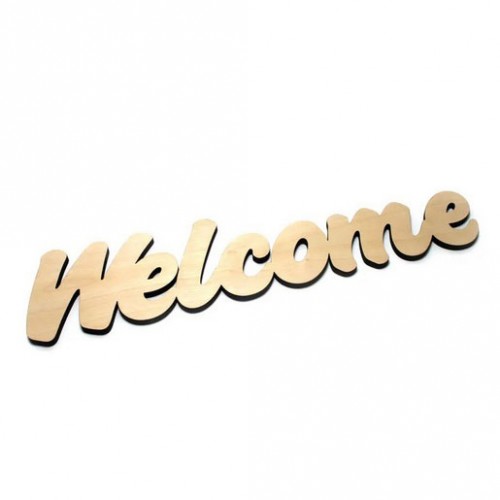 Wooden Welcome Wooden Welcome
