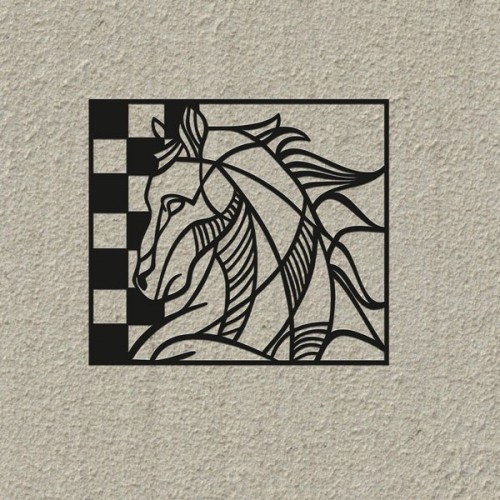 Wooden frame – Horse Wooden frame – Horse