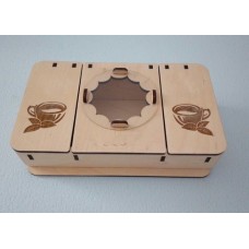 Wooden tea box 