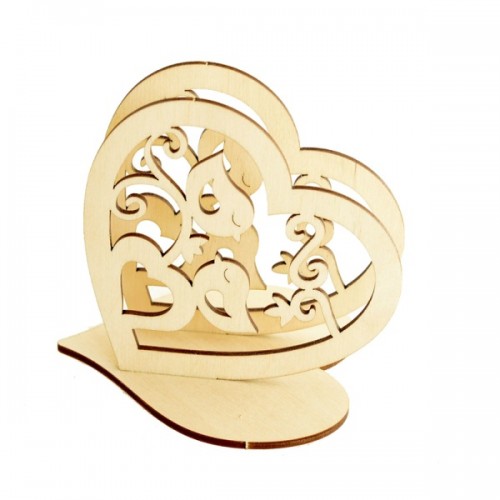 Wooden napkin holder – peacock Wooden napkin holder – peacock
