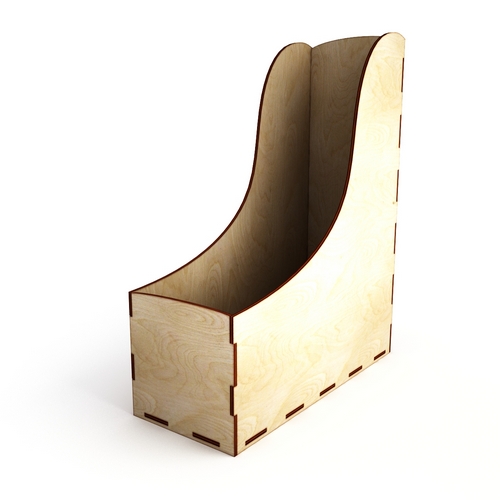 Wooden paper/envelope holder