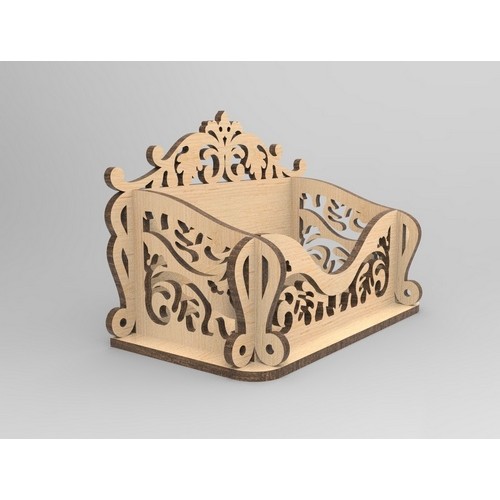 Wooden basket Wooden basket