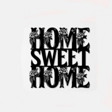 Wooden sign – Home sweet home