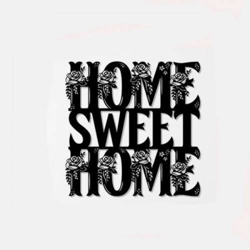 Wooden sign – Home sweet home Wooden sign – Home sweet home