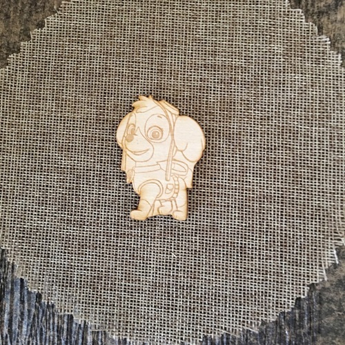 Wooden Paw Patrol for keyring or magnet Wooden Paw Patrol for keyring or magnet