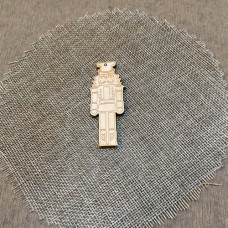 Wooden Steadfast Tin Soldier for keyring or magnet