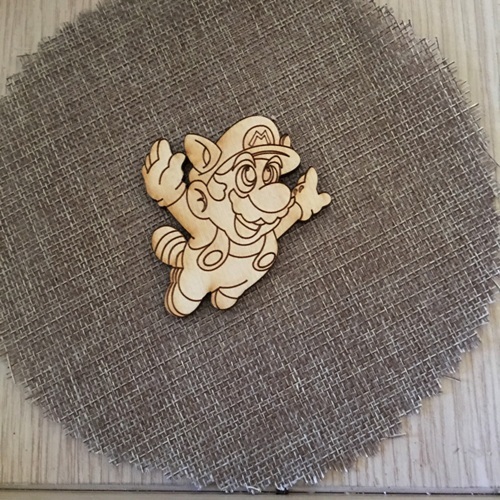 Wooden Super Mario Wooden Super Mario