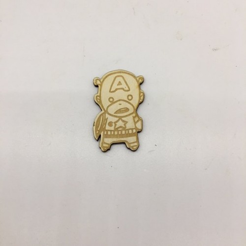 Wooden figure for keyring or magnet Avengers Wooden figure for keyring or magnet Avengers