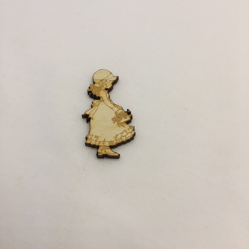 Wooden figure for keyring or magnet Sarah Kay Wooden figure for keyring or magnet Sarah Kay