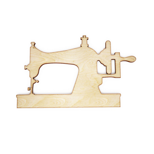 Wooden sewing machine for keyring or magnet Wooden sewing machine for keyring or magnet