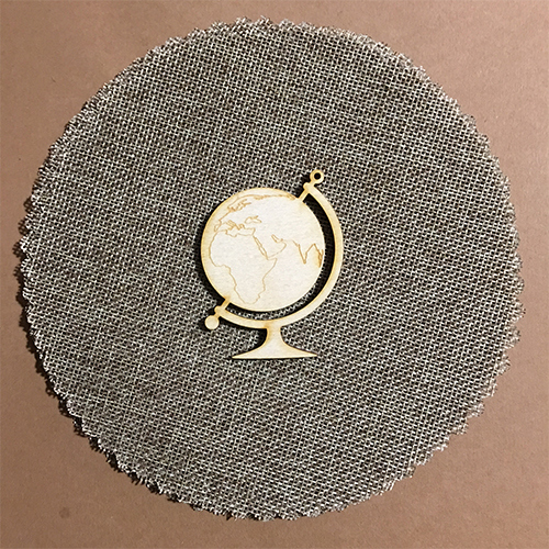 Wooden globe for keyring or magnet Wooden globe for keyring or magnet