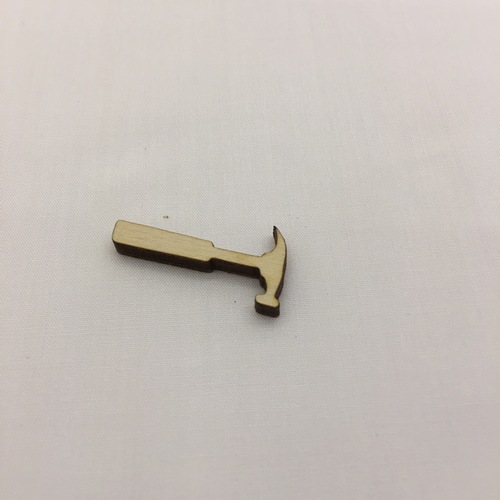 Wooden figure for keyring or magnet hammer Wooden figure for keyring or magnet hammer