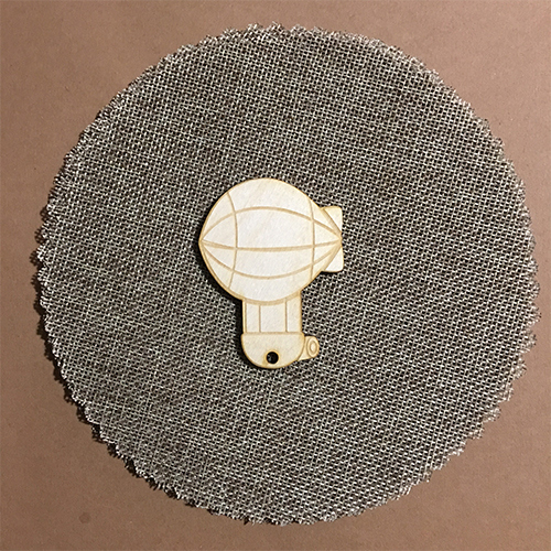 Wooden hot air ballon for keyring or magnet Wooden hot air ballon for keyring or magnet