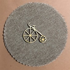 Wooden retro bicycle
