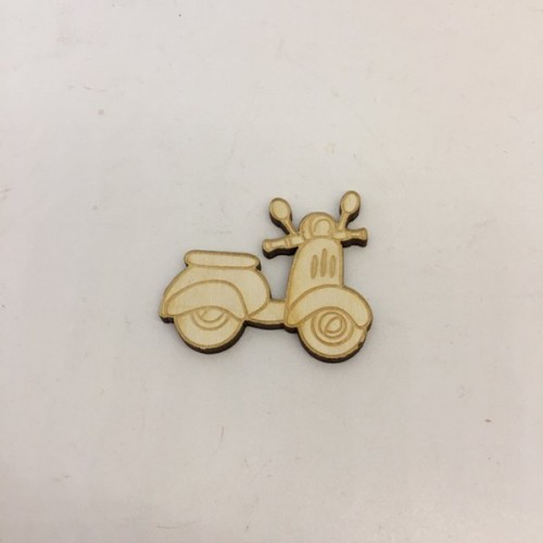 Wooden figure for keyring or magnet Vespa Wooden figure for keyring or magnet Vespa