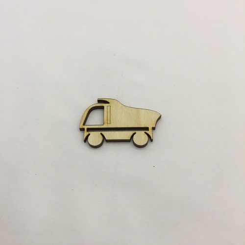 Wooden figure for keyring or magnet Truck Wooden figure for keyring or magnet Truck