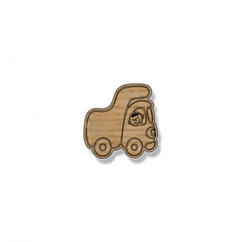 Wooden figure for keyring or magnet car Wooden figure for keyring or magnet car