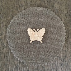 Wooden butterfly for keyring or magnet