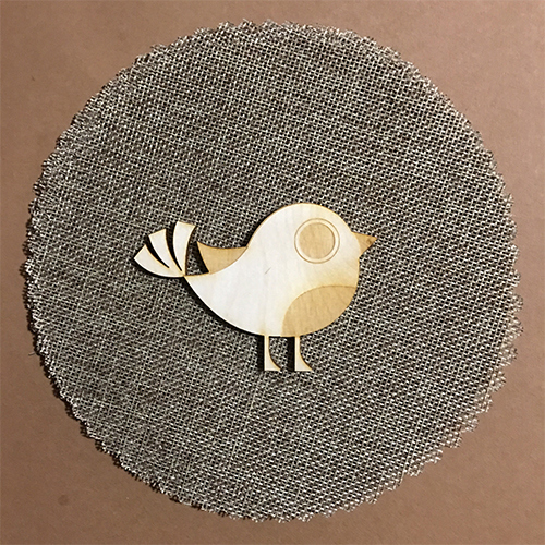 Wooden bird for keyring or magnet Wooden bird for keyring or magnet