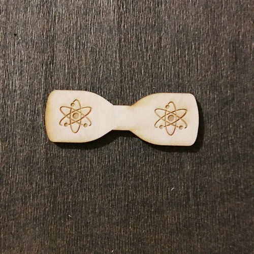 Wooden bow tie for keyring or magnet Wooden bow tie for keyring or magnet