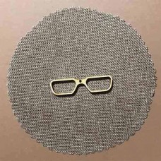 Wooden glasses for keyring or magnet
