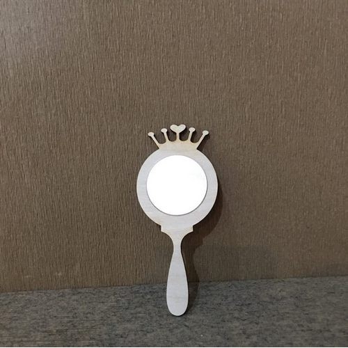 Wooden mirror Crown Wooden mirror Crown