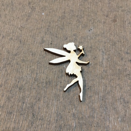 Wooden figure for keyring or magnet fairy Wooden figure for keyring or magnet fairy