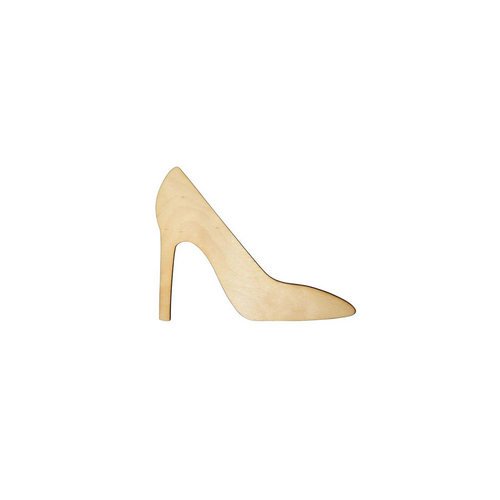 Wooden figure for keyring or magnet shoe Wooden figure for keyring or magnet shoe