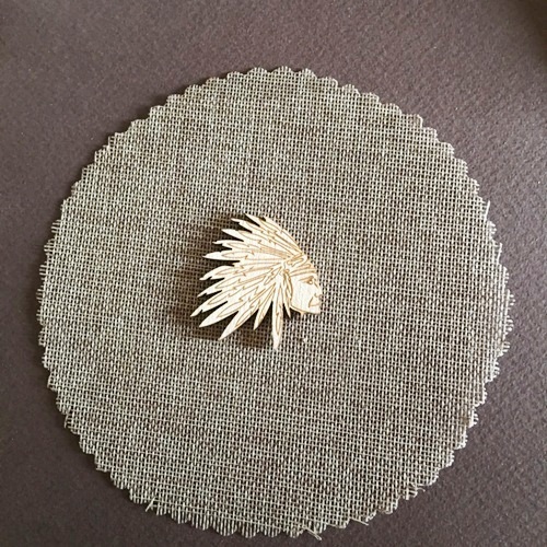 Wooden Indian for keyring or magnet