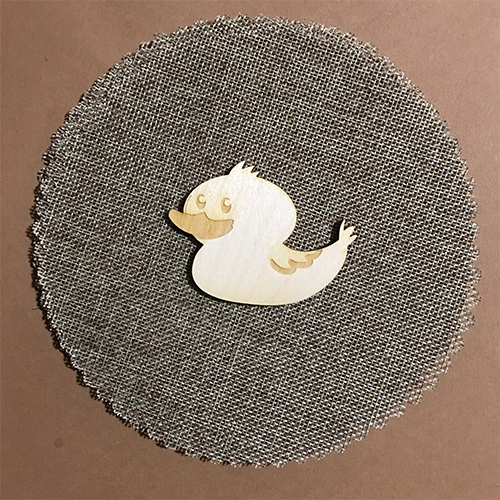 Wooden duck for keyring or magnet Wooden duck for keyring or magnet