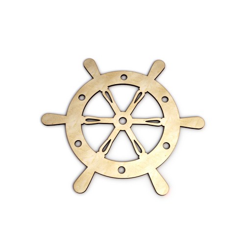 Wooden steering wheel for keyring or magnet Wooden steering wheel for keyring or magnet