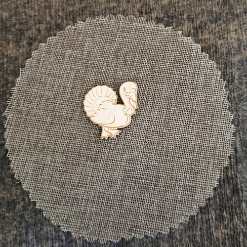 Wooden turkey for keyring or magnet Wooden turkey for keyring or magnet