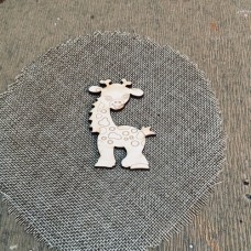Wooden Girafe for keyring or magnet