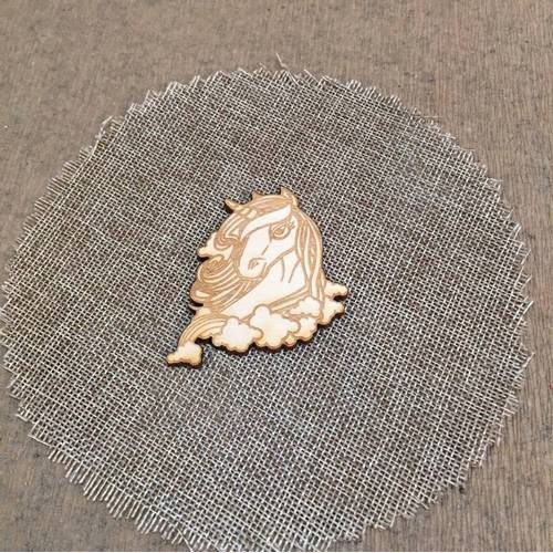Wooden unicorn for keyring or magnet Wooden unicorn for keyring or magnet