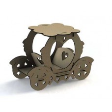 Wooden stand for birthday or wedding cake