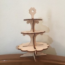 Wooden stand for sweets