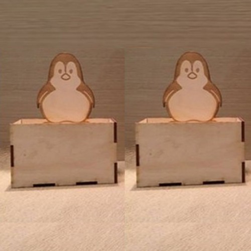 Wooden candy bar Pinguin Wooden candy bar Pinguin