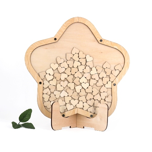 Wooden wish book Star Wooden wish book Star