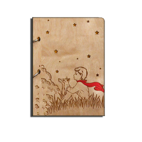 Wooden wish book Little Prince Wooden wish book Little Prince