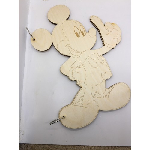 Wooden wish book mickey Wooden wish book mickey