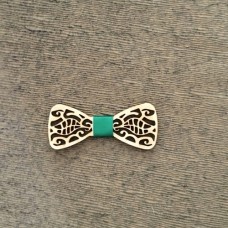 Wooden child bow tie