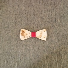 Wooden child bow tie