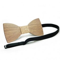 Wooden child bow tie