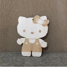Wooden Hello Kitty