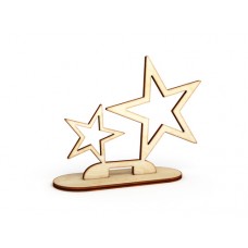 Wooden stars