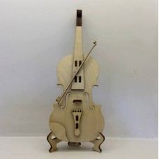 Wooden cello 