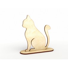 Wooden cat