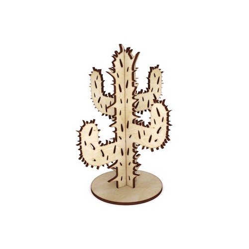 Wooden cactus Wooden cactus