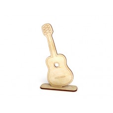 Wooden guitar