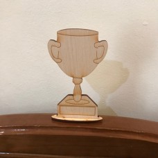 Wooden trophy